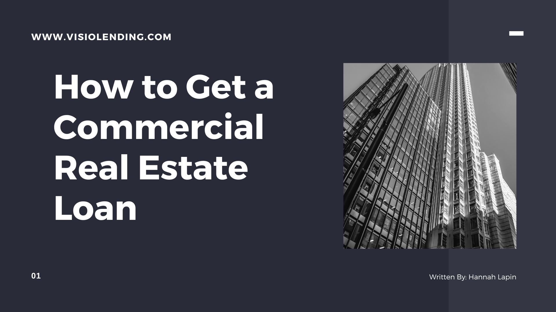 how to get a commercial loan