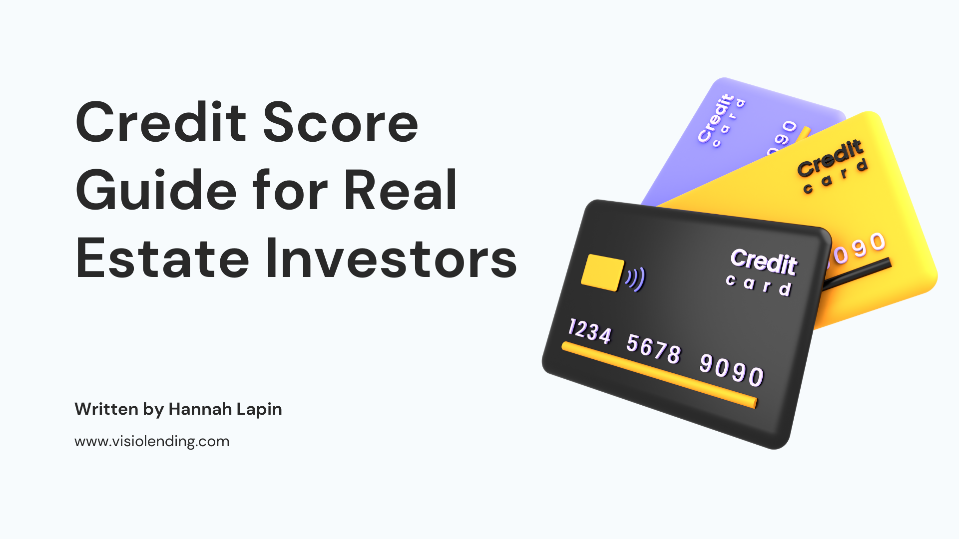 Real Estate Investor S Credit Score