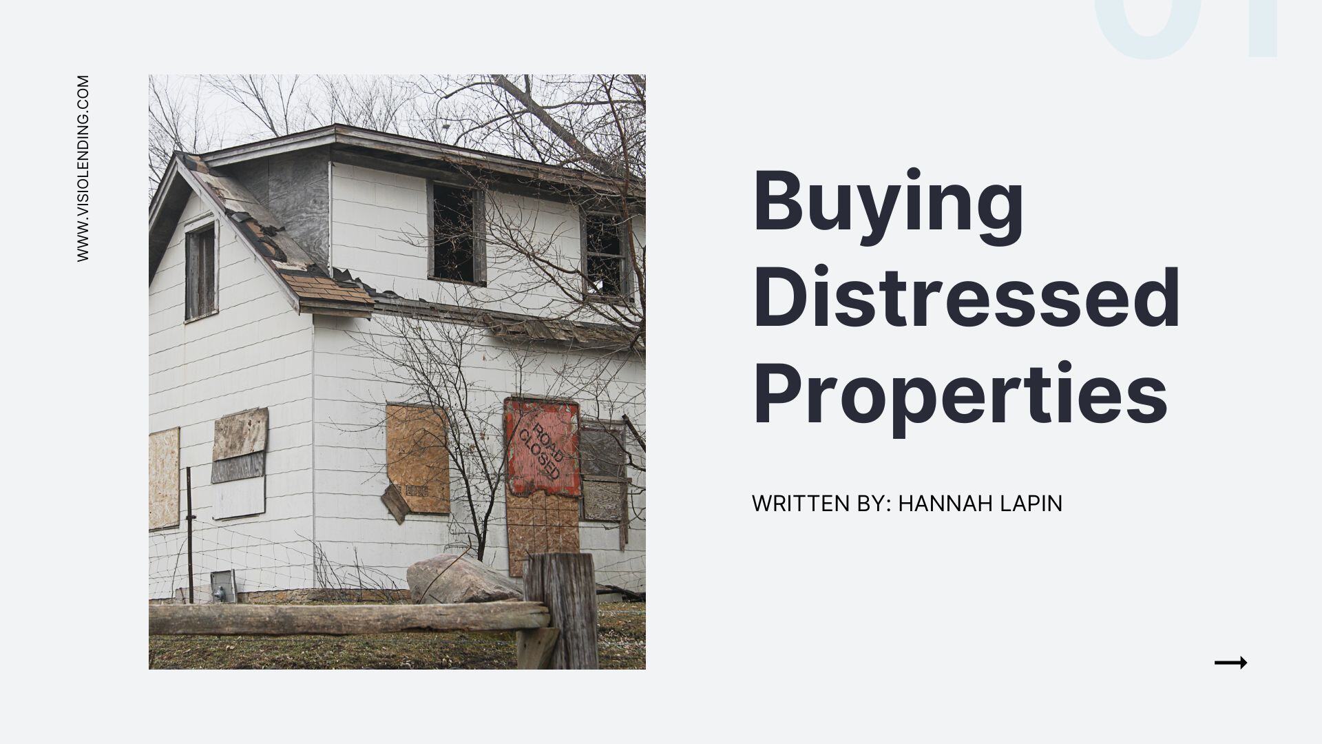 buying distressed properties