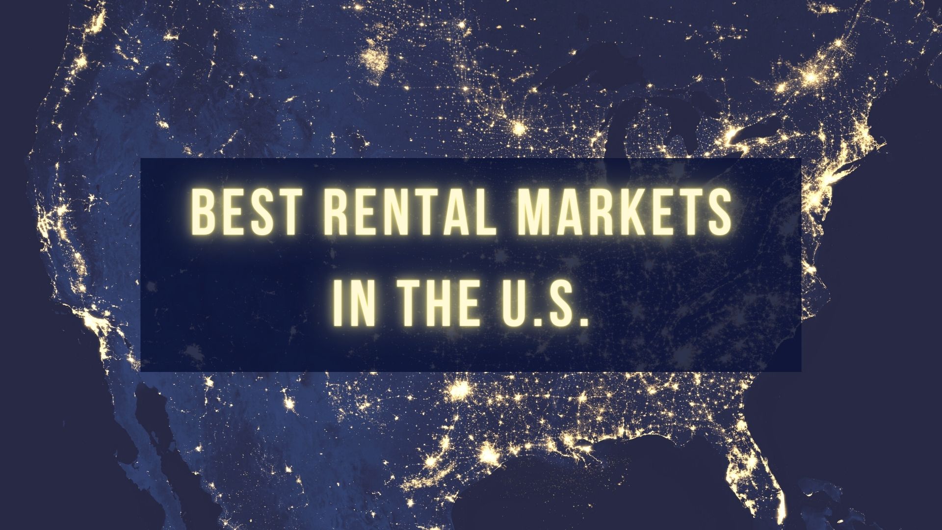best rental markets US